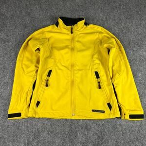 Yellow and black lightweight jacket